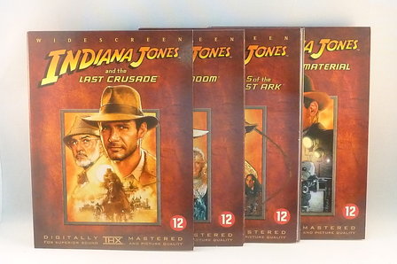 The Adventures of Indiana Jones - The Complete 4 DVD Movie Collection 