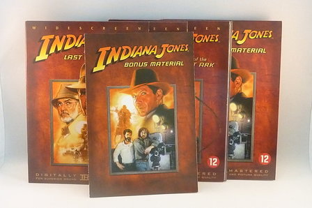 The Adventures of Indiana Jones - The Complete 4 DVD Movie Collection 