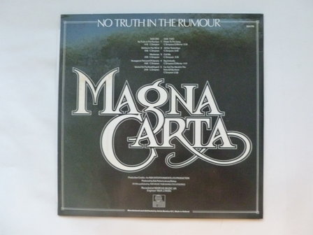 Magna Carta - No thruth in the rumour (LP)