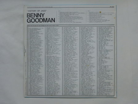 Benny Goodman - History of Jazz (LP)