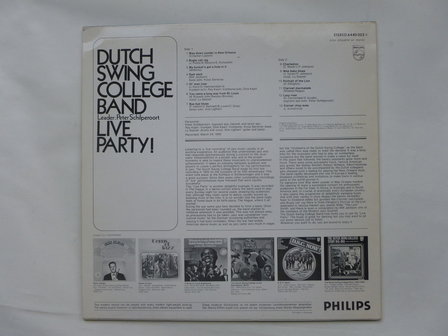 Dutch Swing College Band - Live Party! (LP)