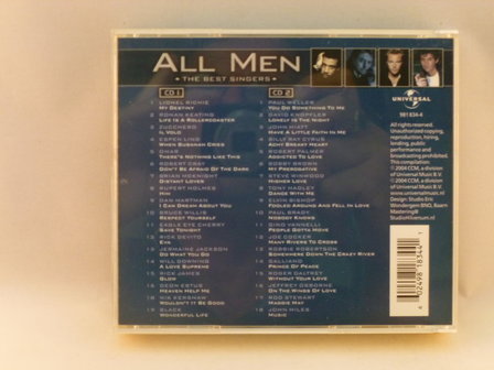 All Men - The best Singers (2 CD)