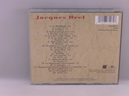 Jacques Brel - De 24 grootste successen&nbsp;