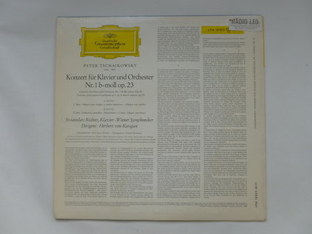 Sviatoslav Richter / Herbert von Karajan - Tschaikowsky (LP)