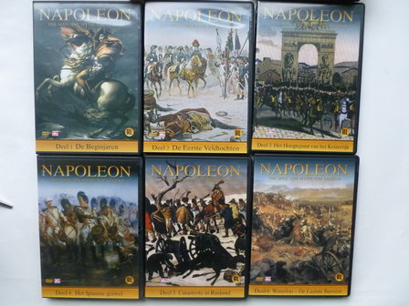 Napoleon - The Man, The Myth , The Legend Deel 1 &amp; Deel 2 (6 DVD)