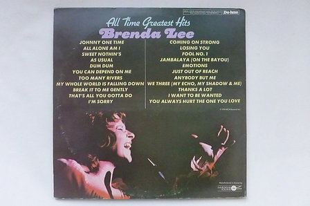 Brenda Lee - All Time Greatest Hits (2 LP)