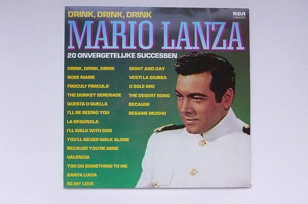 Mario Lanza - 20 onvergetelijke successen (LP)