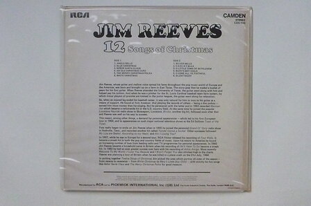 Jim Reeves - 12 Songs of Christmas (LP)