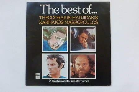 Theodorakis Hadjidakis Xarhakos Markopoulos - The best of (LP)