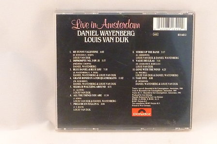 Daniel Wayenberg / Louis van Dijk - Live in Amsterdam