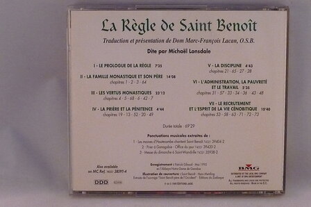 La Regle de Saint Benoit