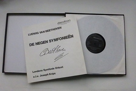 Ludwig van Beethoven - De negen Symphonie&euml;n / Joseph Krips (7 LP)