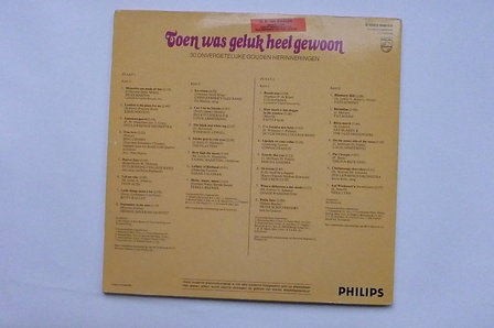 Toen was geluk heel gewoon (2 LP)