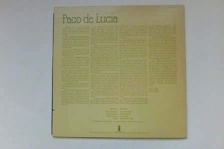 Paco de Lucia (LP)