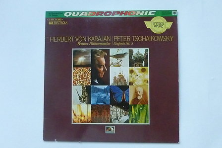 Herbert von Karajan - Peter Tschaikowsky Sinf. nr 5 (Quadrophonie LP)