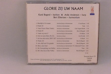 Glorie zij Uw Naam - Karel Bogerd / Anke Anderson / Bert Elbertsen