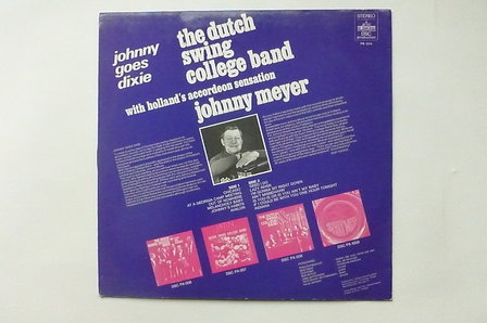 The Dutch Swing College Band &amp; Johnny Meyer - Johnny goes dixie (LP)