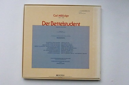 Carl Mill&ouml;cker - Der Bettelstudent / Franz Allers (2 LP)