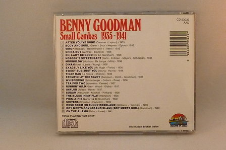 Benny Goodman - Small Combos 1935 -1941