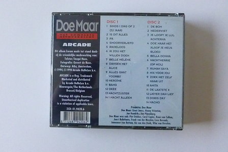 Doe Maar - Het Complete Hit Overzicht (2 CD)