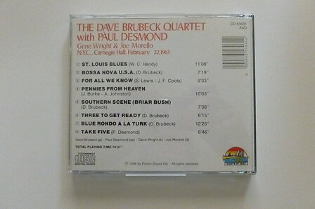 The Dave Brubeck Quartet with Paul Desmond