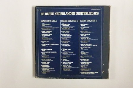 De beste Nederlandse Luisterliedjes (3 LP)