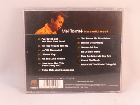 Mel Torm&eacute; - In a soulful mood