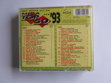 Het beste uit de Mega Top 50 van &#039;93 (2 CD)