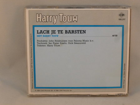 Harry Touw - Lach je te Barsten