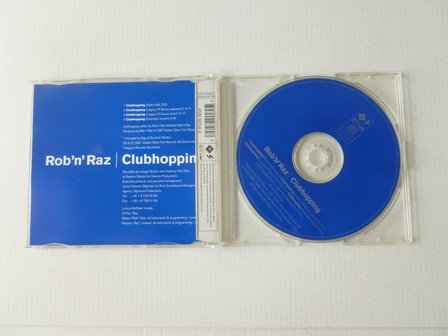 Rob&#039;n Raz - Clubhopping (CD Single)