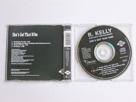 R.Kelly - She&#039;s got that vibe (CD Single)