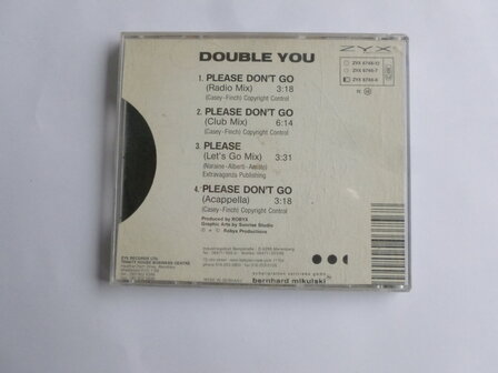 Double you - Please don&#039;t go (CD Single)