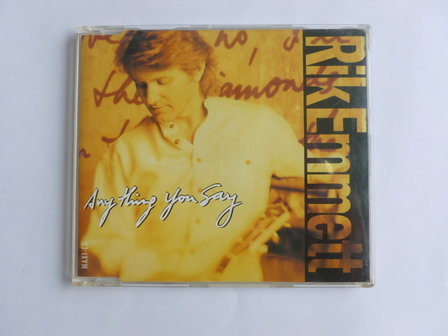 Rik Emmett - Anything you say (CD Single)