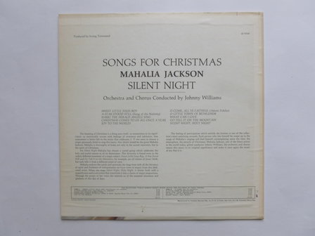 Mahalia Jackson &lrm;&ndash; Silent Night / Songs For Christmas (LP)