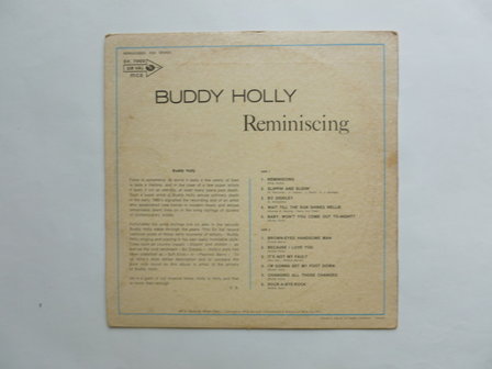 Buddy Holly - Reminiscing (LP)