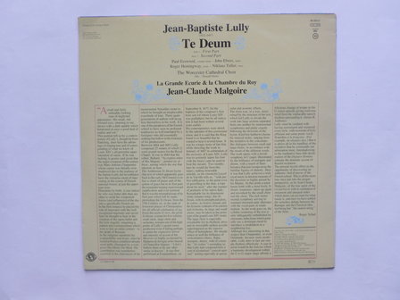 Lully - Te Deum / Jean Claude Malgoire (LP)