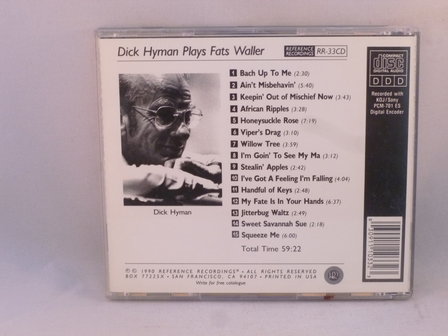 Dick Hyman plays Fats Waller