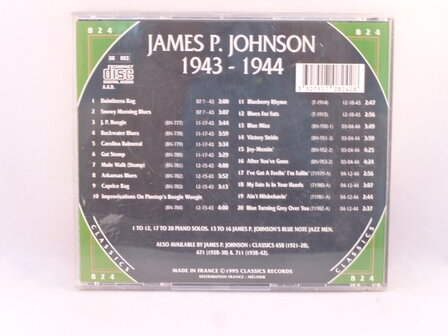 James P. Johnson - Classics 1943 - 1944