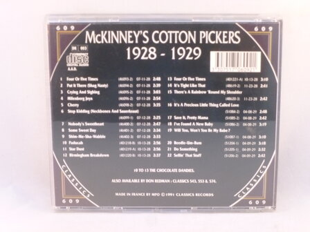 McKinney&#039;s Cotton Pickers - Classics 1928 - 1929