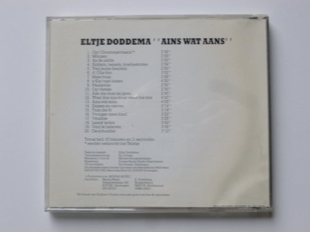 Eltje Doddema - &quot;Ains wat aans&quot;