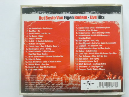 Beste Van Eigen Bodem - Live Hits (2 CD)