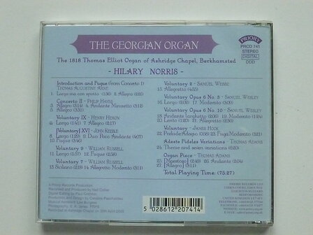 Hilary Norris - The Georgian Organ