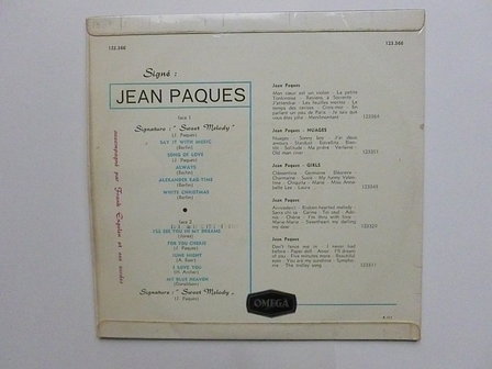 Jean Paques - Signe (LP)