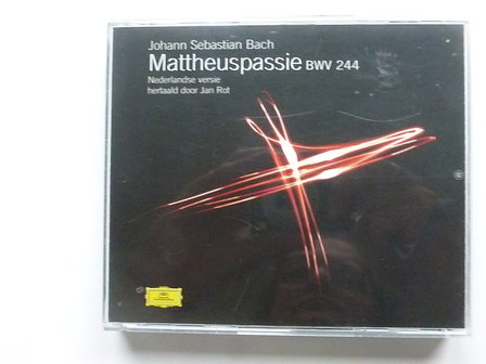 Bach - Mattheuspassie Nederlandse versie 2CD (jan rot)