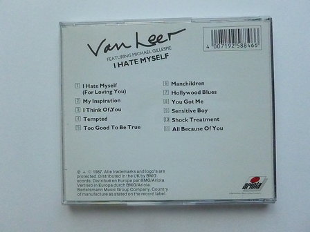 Van Leer - I hate myself (for loving you)