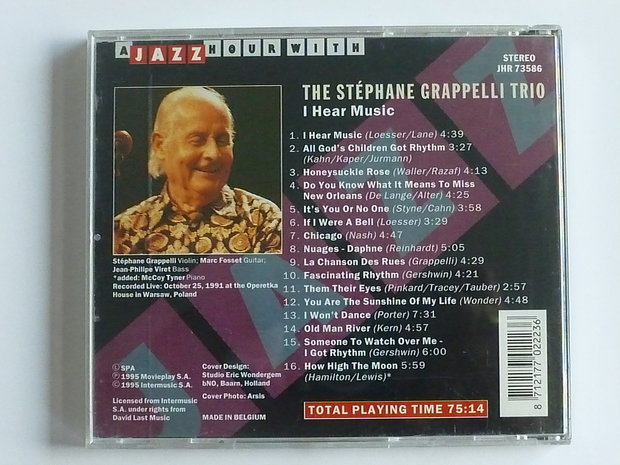 The Stephane Grappelli Trio - I hear music