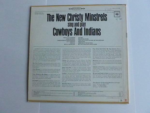 The New Christy Minstrels - sing and play Cowboys and Indians (LP)