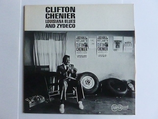 Clifton Chenier - Louisiana blues and Zydeco (LP)