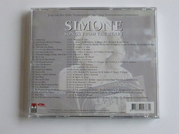 Simone - Songs from the heart