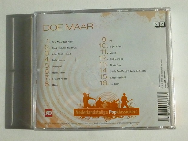 Doe Maar - Nederlandstalige Popklassiekers